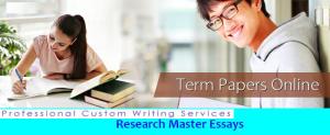 Term Paper Writing Services