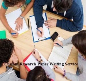 Custom Research Paper Writing Service