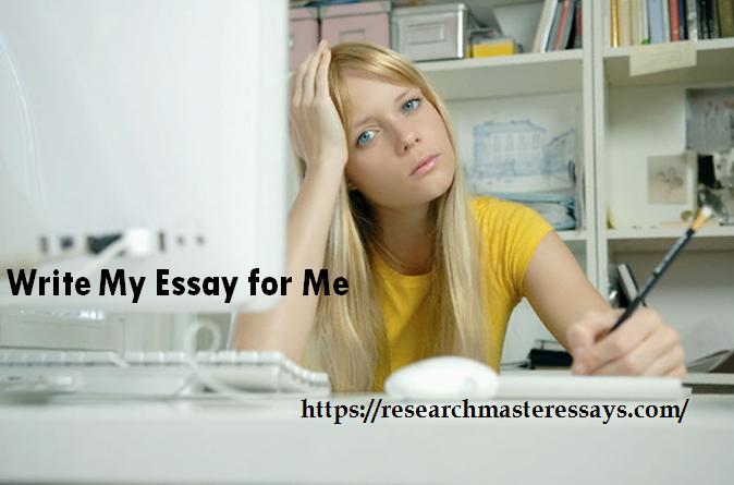 Write My Essay for Me